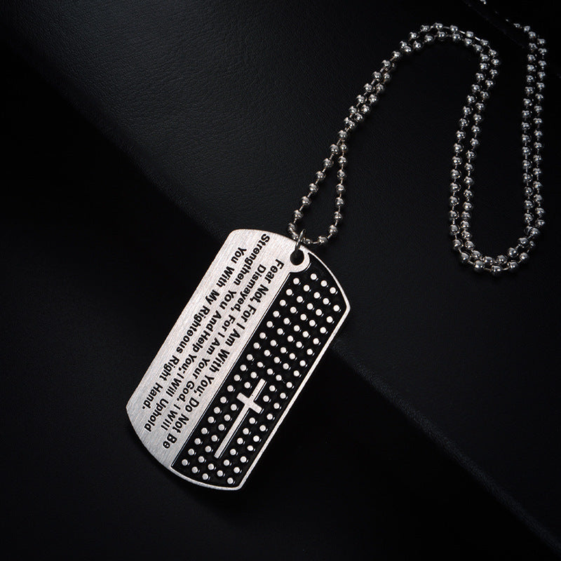 Stainless Scripture Chain