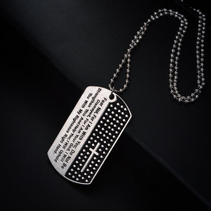 Stainless Scripture Chain