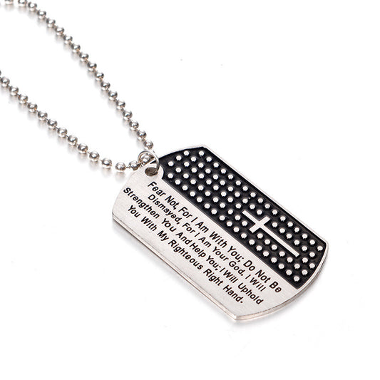 Stainless Scripture Chain
