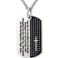Stainless Scripture Chain