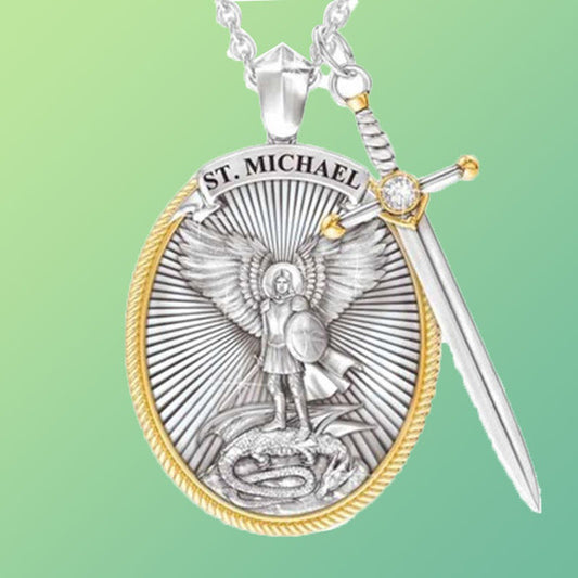 St. Micheal Protection Pendant