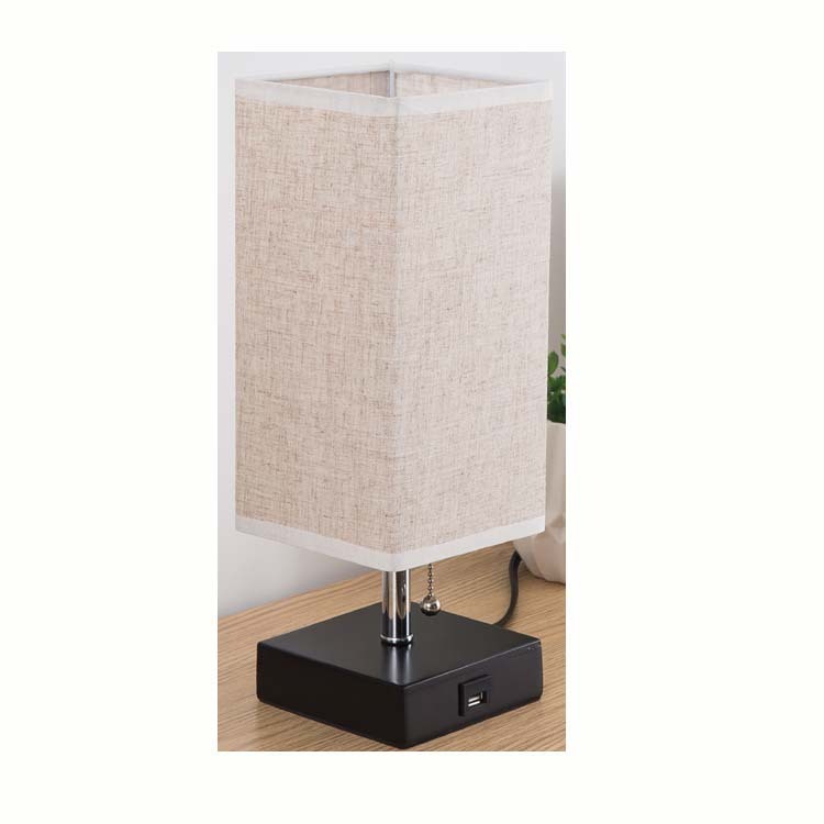 Linen Shade Table Lamp
