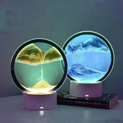 3D Quicksand LED Table Lamp