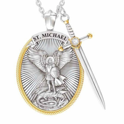 St. Micheal Protection Pendant