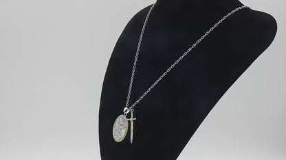 St. Michael Protection Pendant • Symbol of Strength and Protection